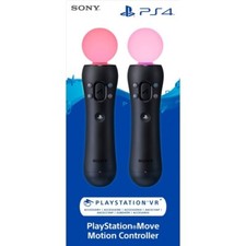 2 Playstation Move Motion controllers TWIN PACK PS4 VR PSVR