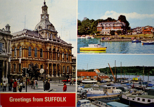 Postcard ipswich oulton broad - oulton,