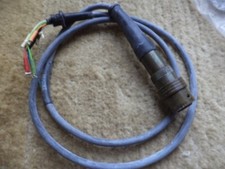 CLANSMAN RADIO HEADSET CABLE UNIT. 7 PIN MICROPHONE. 5995-99-652-7017. CVRT ETC.