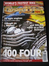 CLASSIC BIKE MAGAZINE AUG 2005