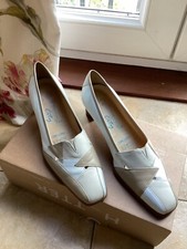 Softwaves City Anatomic - White/Beige Leather Shoes - UK 4 EU 37