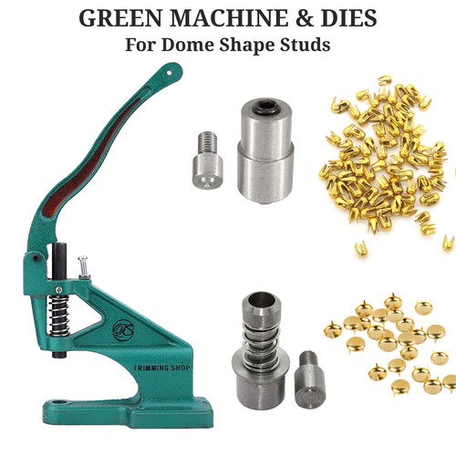 Green machine hand press - machine, stud
