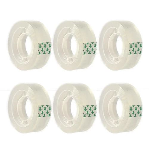 Clear transparent tape rolls - tape,