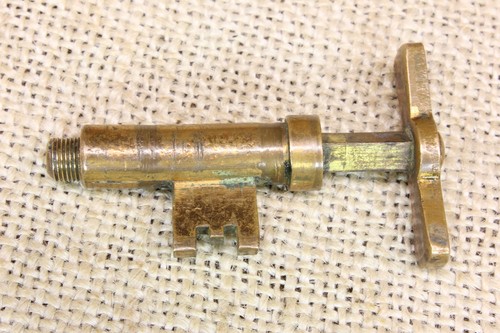 Old adjustable brass key - adjustable,