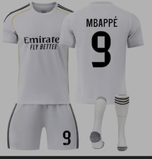 Brand New Real Madrid Kylian Mbappe Football Kit