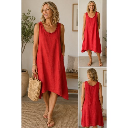 Completo lino arthurio red - completo,