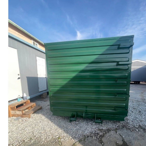 Green steel shipping storage - green, shipping/storage