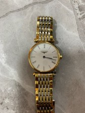 Longines La Grande Classique Watch L4.209.2 Ladies Steel Gold Plated