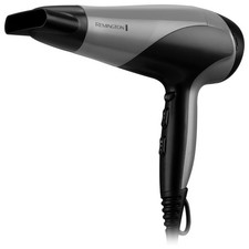 Remington 2200W Ionic Hair Dryer with Diffuser & Concentrator – Silver D3190S