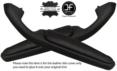 Black stitch door - black, 2x