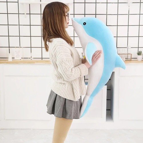 Cute dolphin plush - dolphin, toy