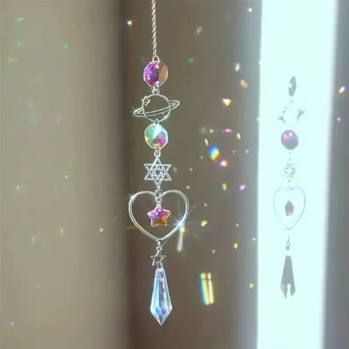 Crystal wind chime - wind,