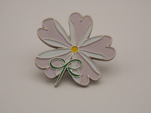 Macmillan cancer relief pin - cancer,