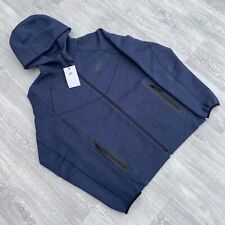 Nike Tech Fleece Full Zip Windrunner Hoodie Jacket - Obsidian [M] FB7921-473