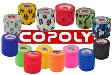 6/12 ROLLS Tattoo Wrap, Vet wrap, sock taping cohesive bandage Bulk discounts