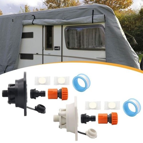 Water inlet with check - with,