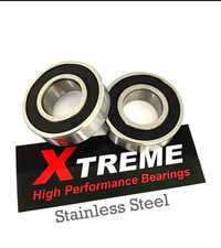 STOMP PIT BIKE MX 15mm 6202 2rs UPGRADE STAINLESS WHEEL BEARINGS SDG HUB WPD MX