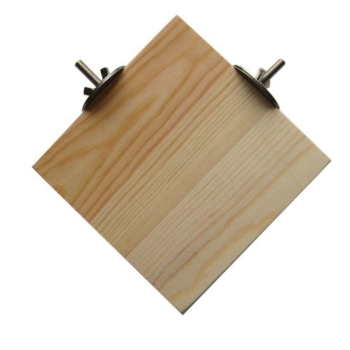 Square corner platform parrot - corner,