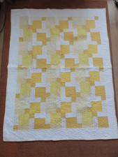 Handmade White and Yellow