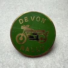 MCC Motorcycle Club Rally Badge.