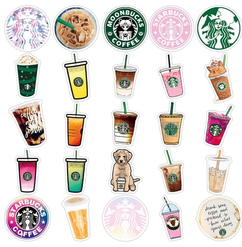 50pc coffee starbucks - coffee,