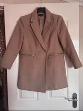 Topshop Women’s Camel Coat