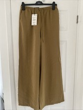 Zara New With Tags Wide Leg