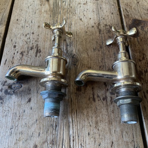 Vintage brass taps - taps, &