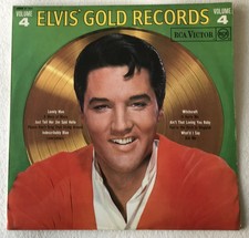 ELVIS PRESLEY - Elvis' Gold Records Vol.4 .. Uk RCA Victor Lp