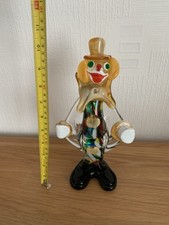 Murano Glass Vintage Clown