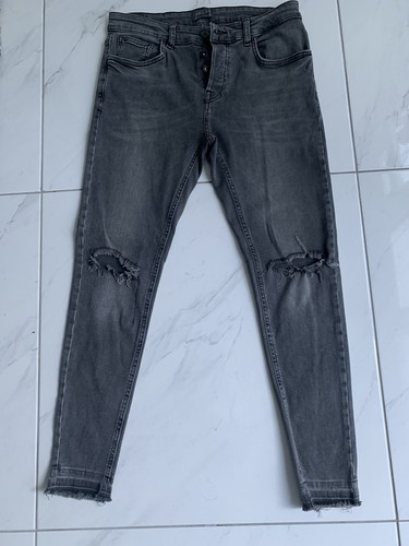Zara men skinny jeans grey - men’s,