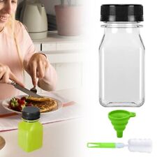 12x 4oz Clear Plastic Juice