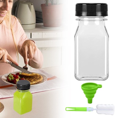 12x 4oz clear plastic - 12x, juice