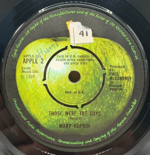 Mary hopkin those were - hopkin, the