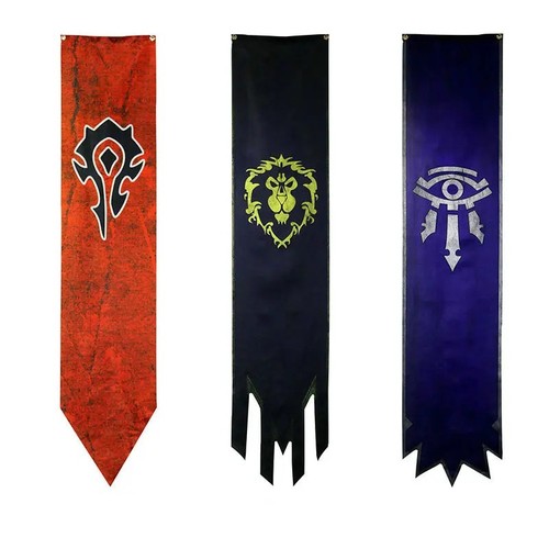Horde alliance flag emblem - flag,