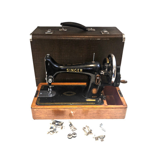 Singer sewing machine 99k hand - sewing,