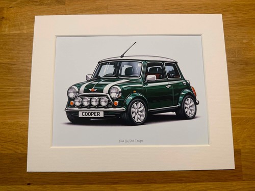 Mini classic cooper - cooper, cartoon
