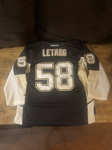 Kris letang signed - signed, pittsburgh
