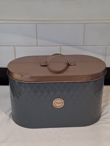 Typhoon bread bin grey - typhoon, coated