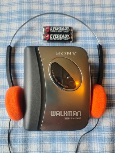Serviced sony walkman - serviced, wm-ex116