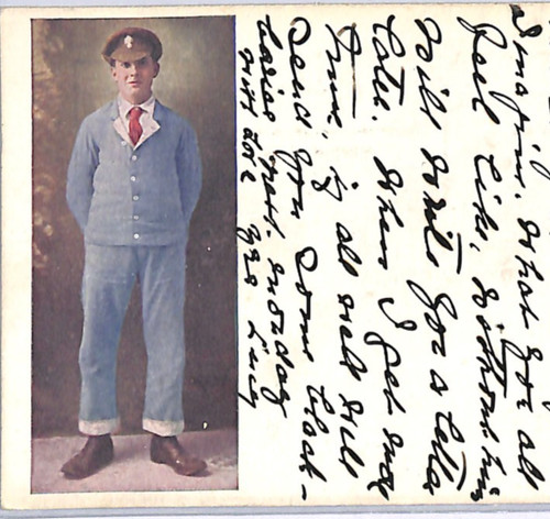 Military ww1 postcard - military,