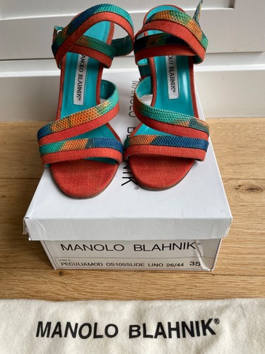 Manolo blahnik multi colour - blahnik,