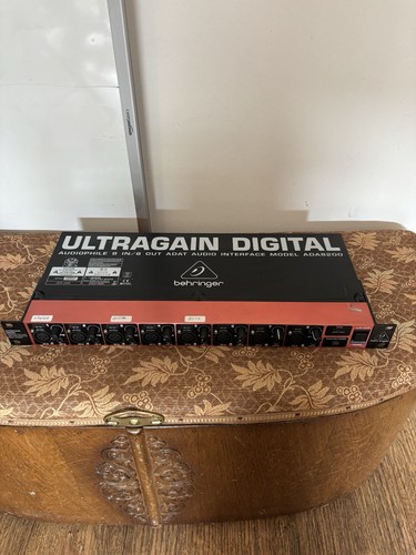 Behringer audiophile ada8200 - audiophile,