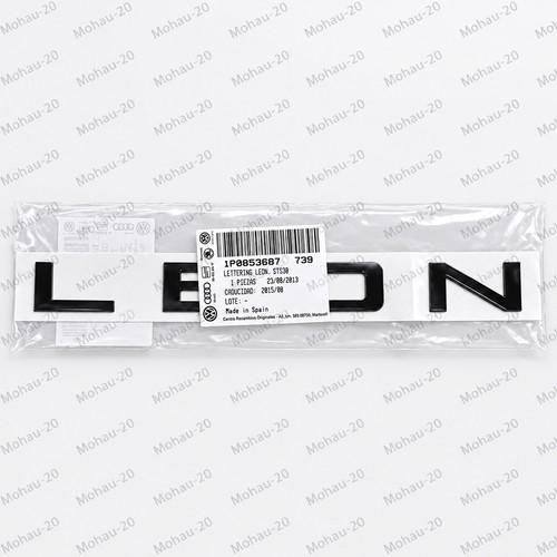 Gloss black seat - black, leon