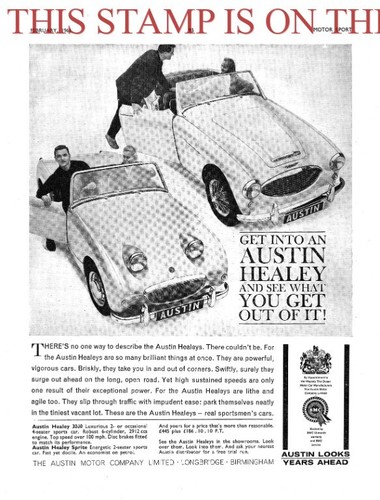 Austin healey 3000 frog - austin-healey, &