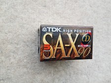 TDK SA-X 90  - Sealed  5 Pack Type ll Chrome Audio Cassette Tapes