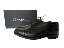 Oliver Sweeney Bologna Black Leather Smart Shoes Uk 7.