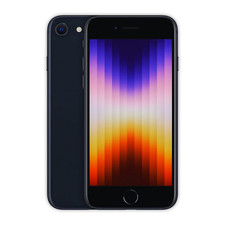 Apple iPhone SE 2022 3rd Gen - 64GB - Black - Unlocked Smartphone - A+