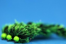 3 x Barbless Imp Green Mc