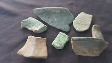 Lovely lot of Medieval bronze pot shards Yorkshire A must read description L126j